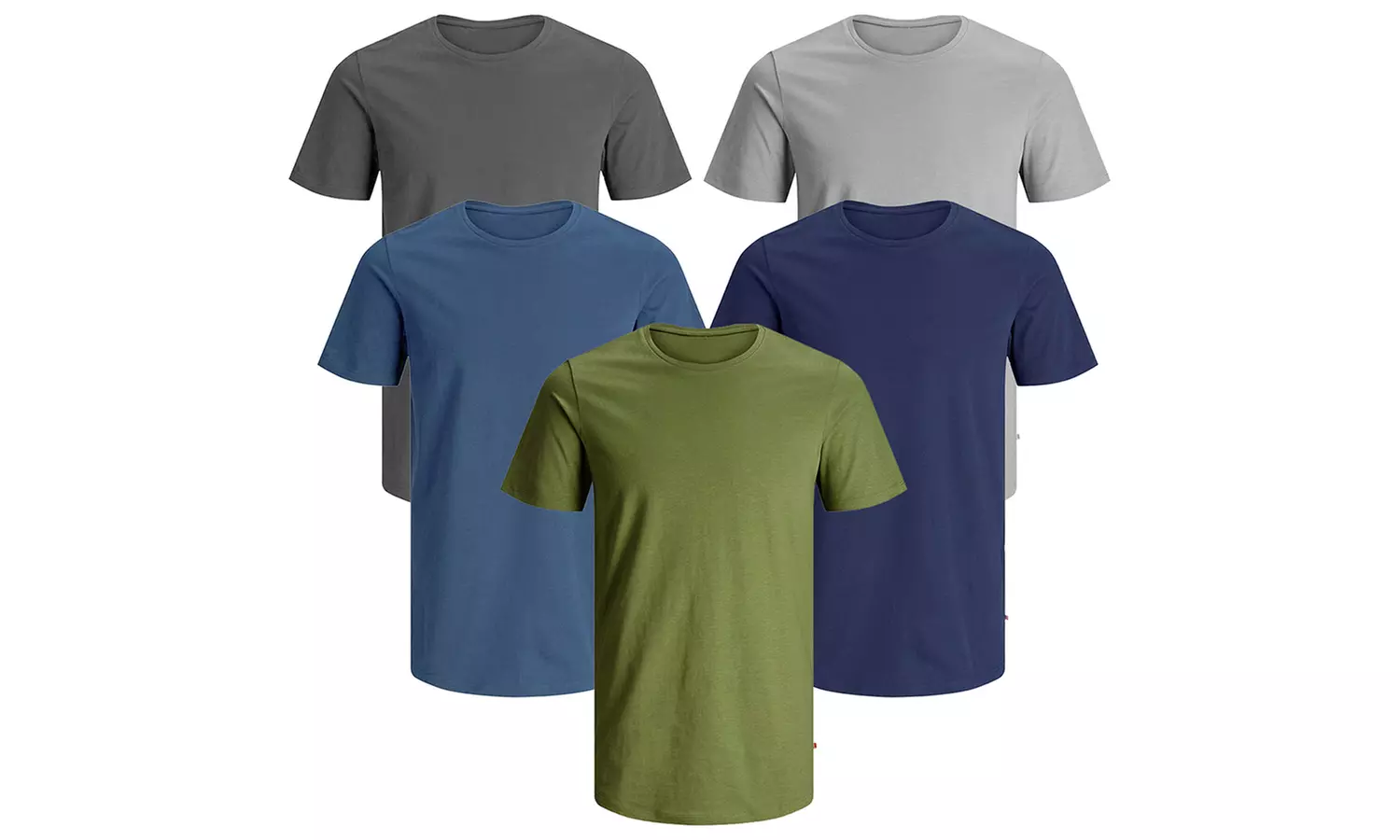 Lot de 5-Shirts en coton qualité premium - Second Medium