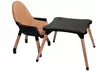 Chaise haute EVA 2 en 1 évolutive en table et chaise enfant - Second Medium