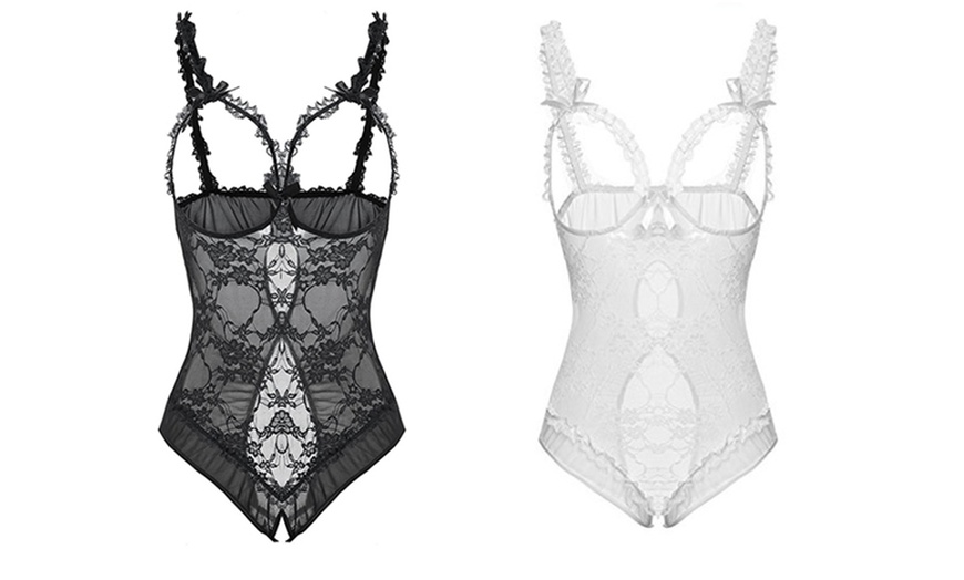 Image 6: Women's Lace Bodysuit