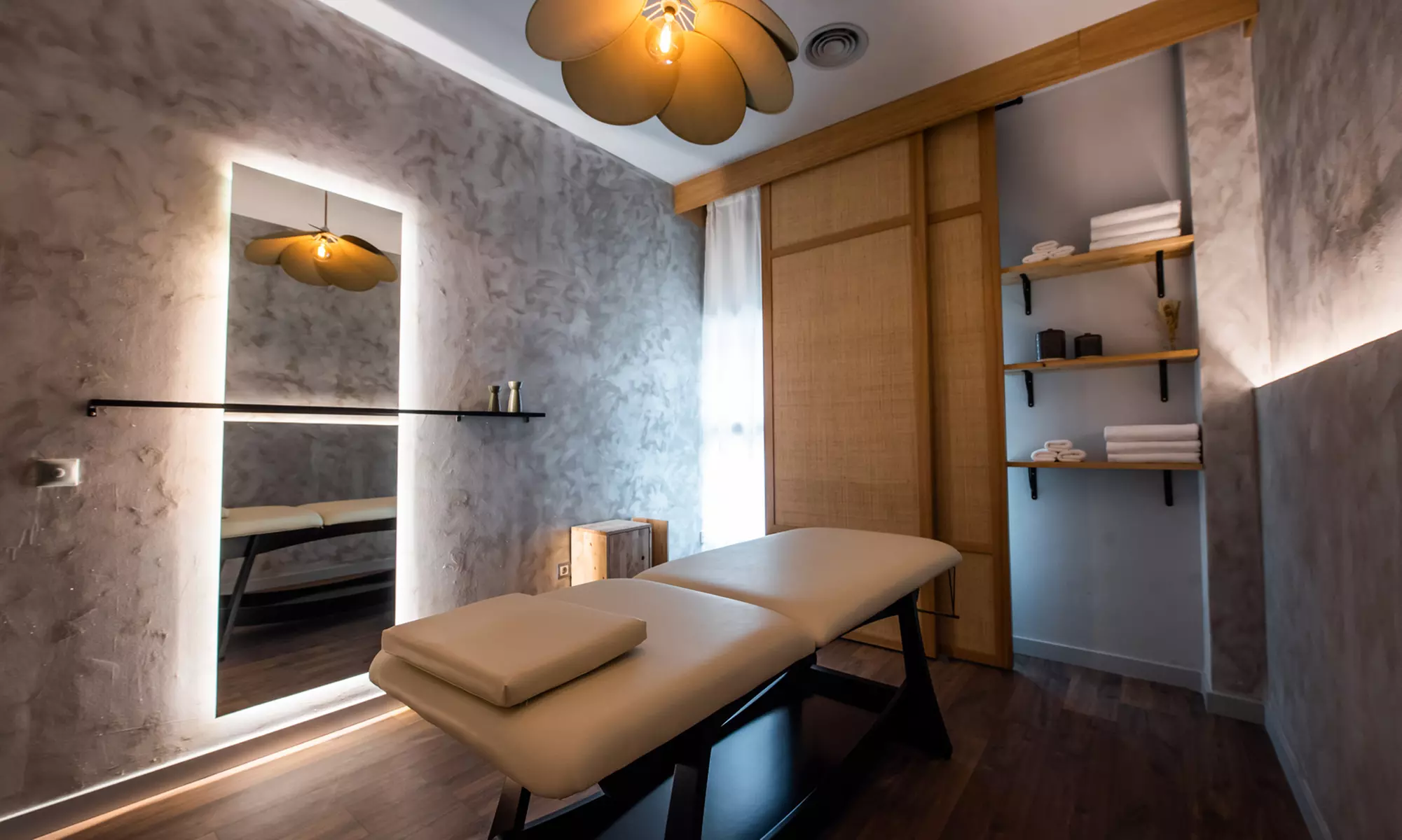 Sesión de depilación láser