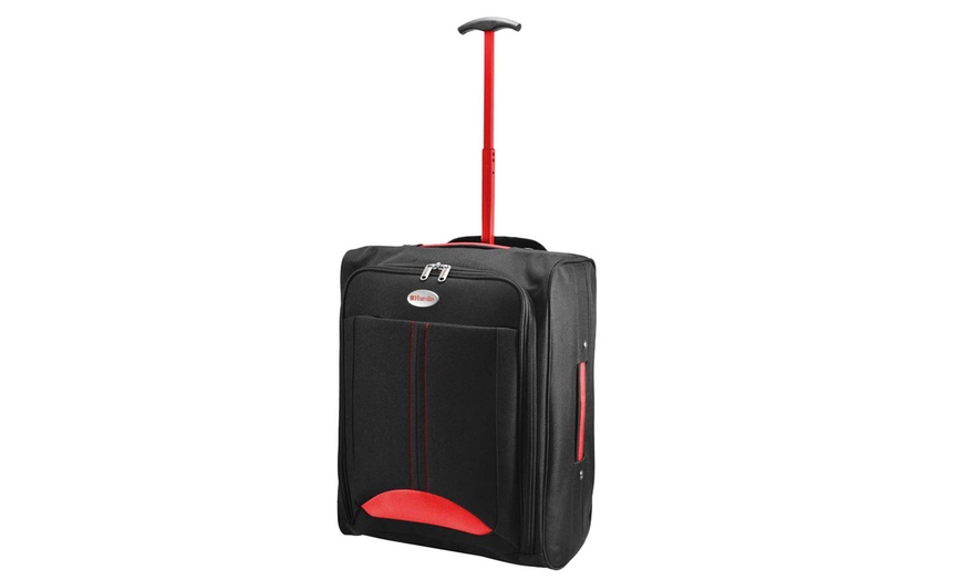 Image 2: Wheeled Cabin-Size Trolley Bag