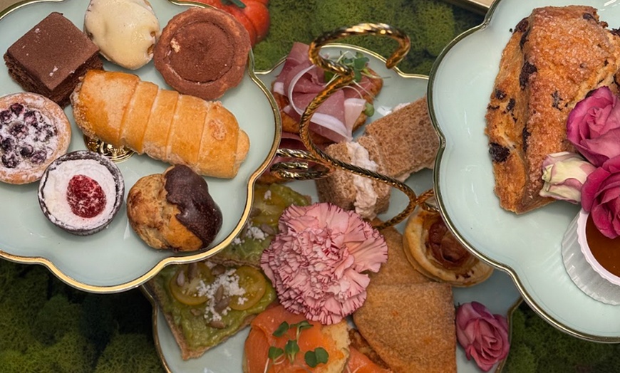 Image 7: Get Afternoon High Tea for 2, 4, or 6 or Sahola Flower & Coffee Bundle