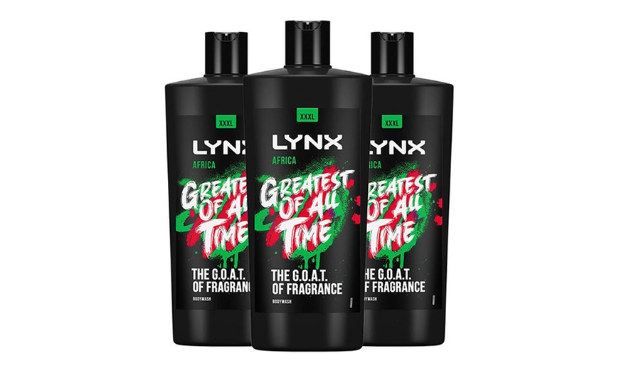 Image 2: Three- or Six-Pack of Lynx XXXL Shower Gel 700ml