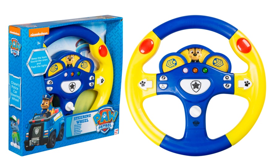 Image 2: Paw Patrol Steering Wheel