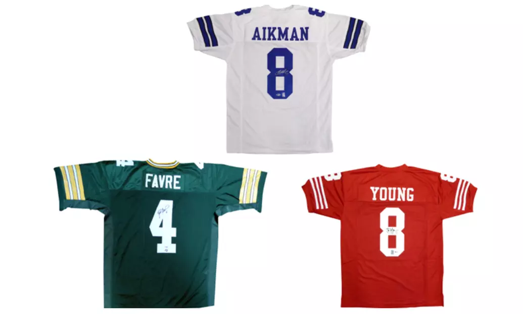 FHS Entertainment Custom Retired NFL Player Autographed Jerseys - Primary Image