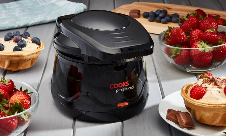 Image 4: Cooks Professional Waffle Bowl Maker