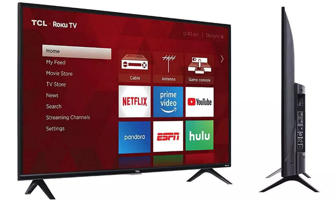 TCL 40" 1080p Smart LED Roku TV (Refurbished) - Second Medium