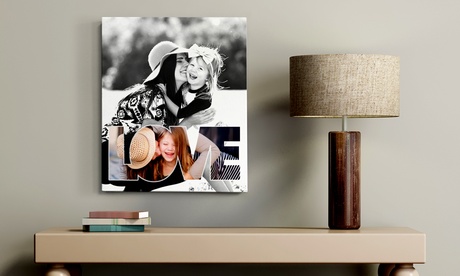 Toile collage personnalisée, 7 formats au choix dès 2,99 € sur Printerpix dès (jusqu'à 88% de réduction)