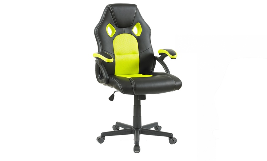 Image 11: Racing-Style Office Chair