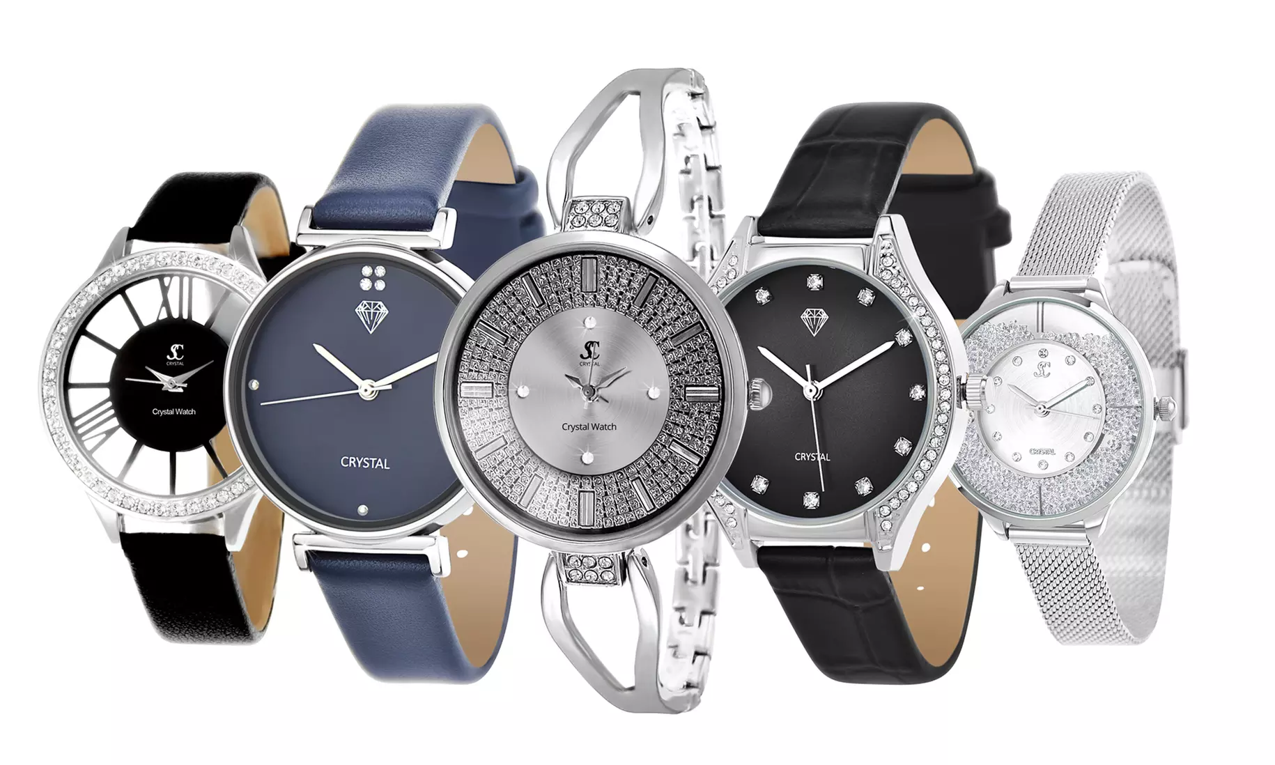 Montre pour femme de la marque SC Crystal, modèle au choix - Primary Image