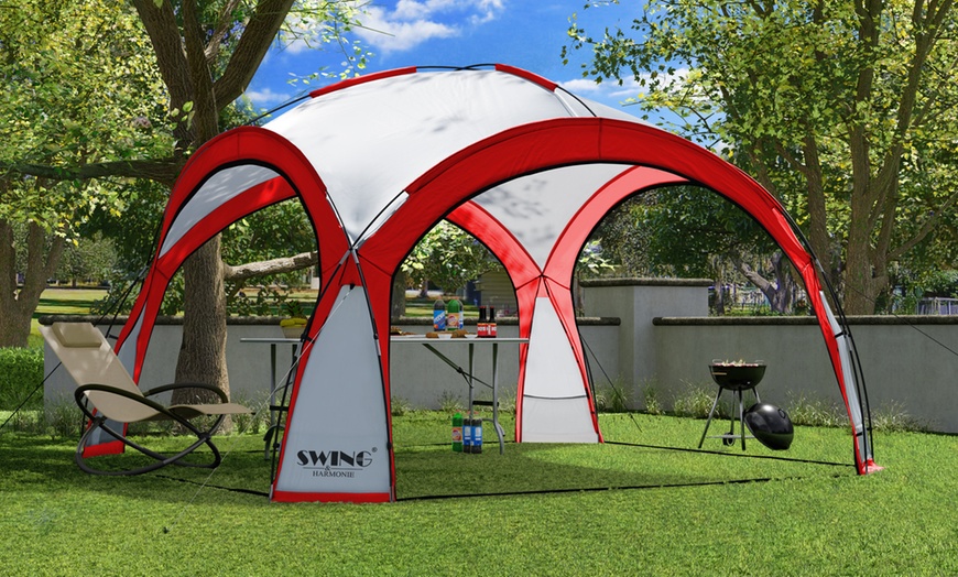 Image 11: Pavillon de jardin "DomeShelter" de la marque Swing & Harmony