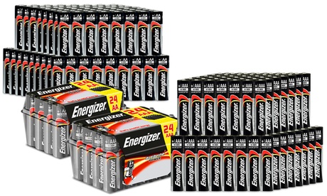 Fino a 5 confezioni di 24 batterie Energizer, disponibili in 2 versioni