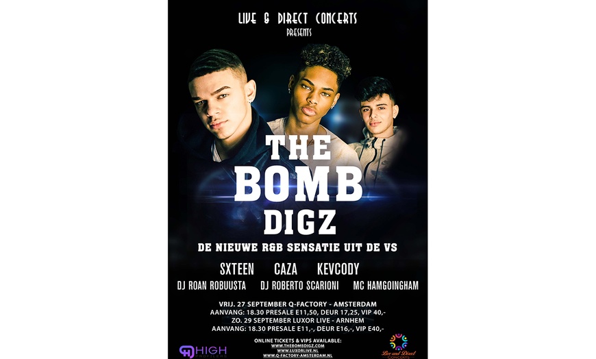 Image 2: Entreeticket The Bomb Digz