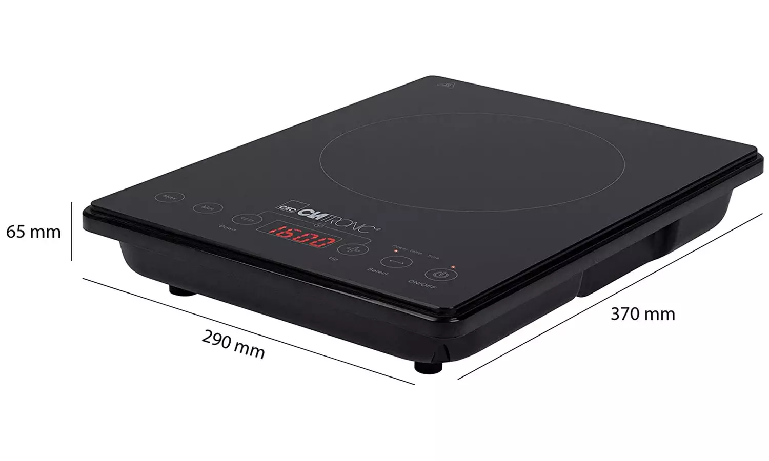 Placa de inducción simple de Clatronic - Second Medium