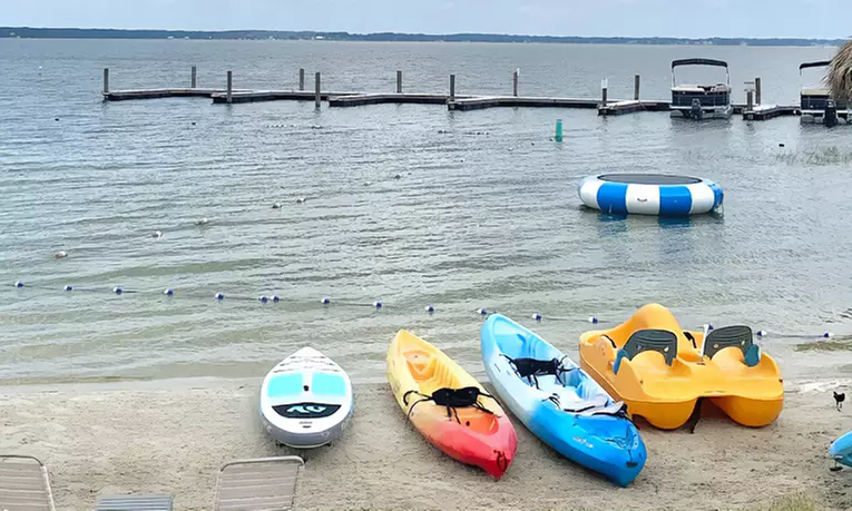 Enjoy w/ 1 Hour Paddleboard for 1, 2 or 4 or Kayaking for 1 or 2