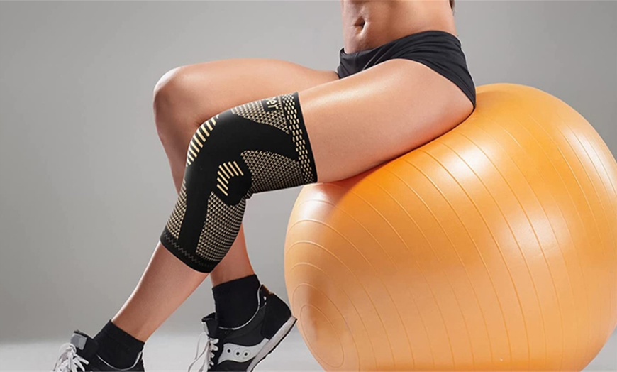 Image 4: Copper Knee Protector Joint Support Knee Pads