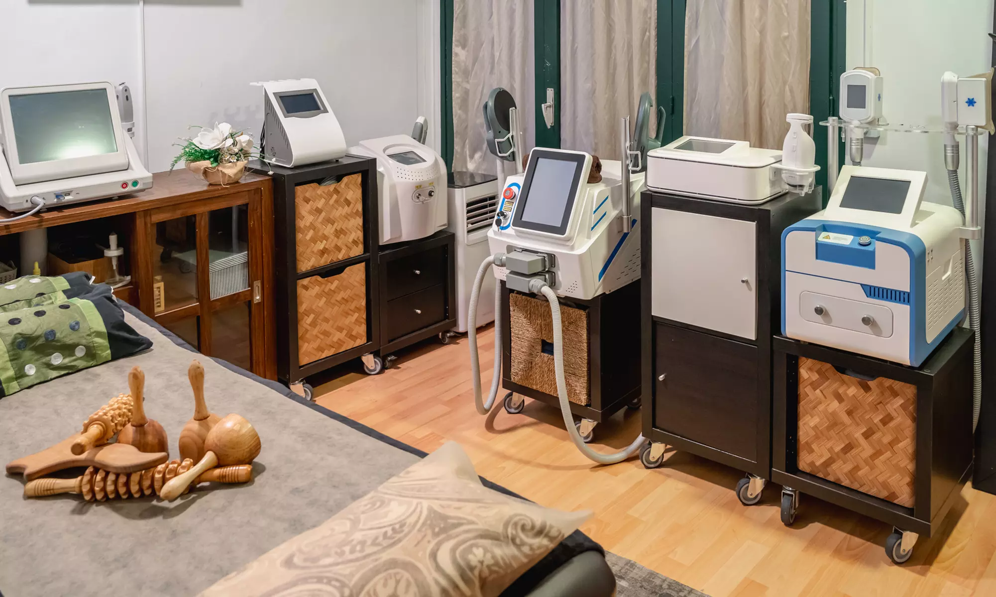 1 o 2 sesiones de masaje con ventosas y lámpara de moxibustión para 1