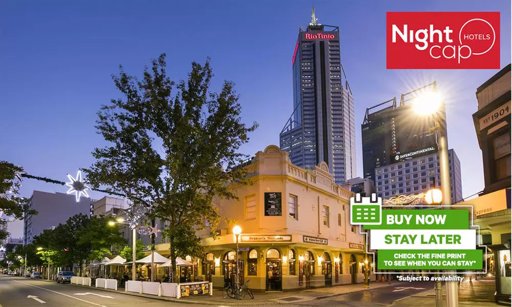 Perth: Studio Two or Three with Breakfast, Wi-Fi, Welcome Drink and Late Check-Out at Nightcap At Belgian Beer Cafe - Primary Image