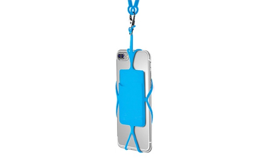 Image 5: Smartphone Lanyard Case