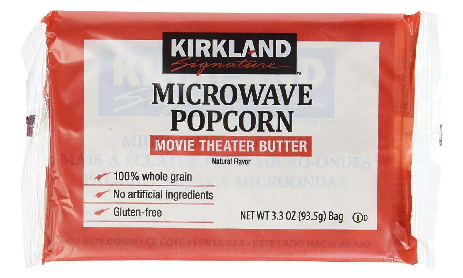 Kirkland Signature Popcorn für die Mikrowelle, 44x 93 g - Second Medium