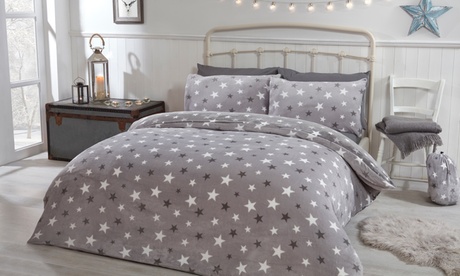 Parure copripiumino in pile disponibile in 4 dimensioni