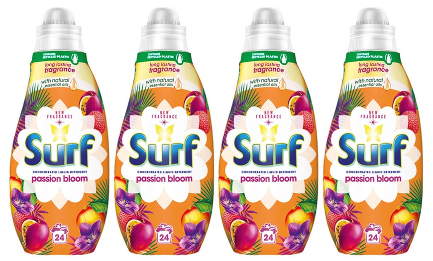 Image 3: Two or Four Bottles of Surf Concentrated Liquid Laundry Detergent 