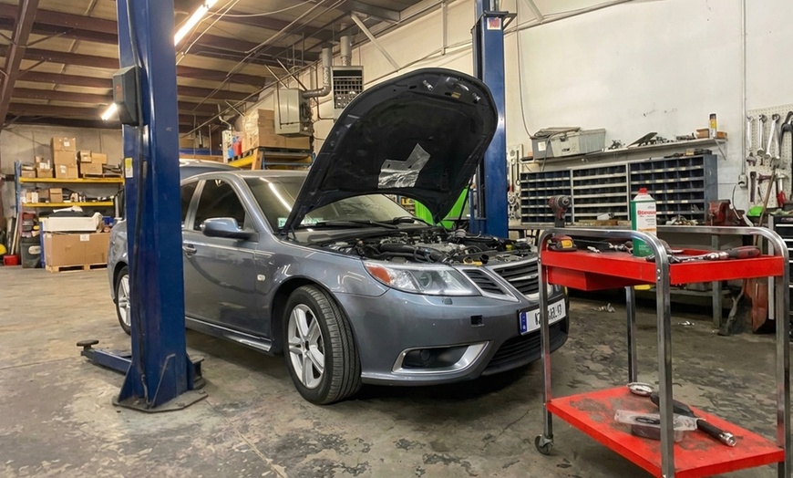 Image 2: Get Conventional or Full Synthetic Oil Change w/ Filter Replacement