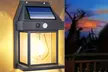 Up to Four Pieces of Motion Sensor Solar Wall Lights with Three Lighting Modes - Second Medium