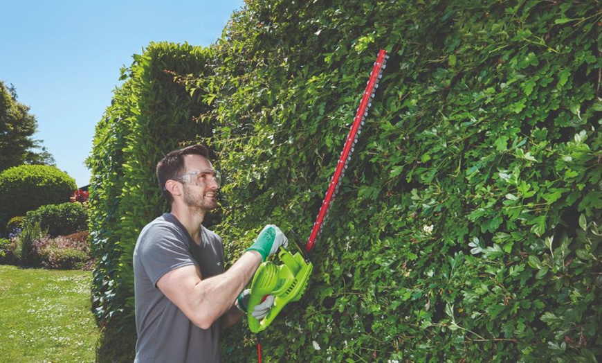 Image 2: Handheld Hedge Trimmers 