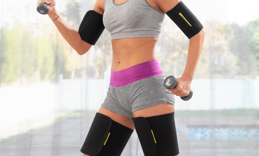 Image 4: Sauna Arm and Leg Exercise Wraps