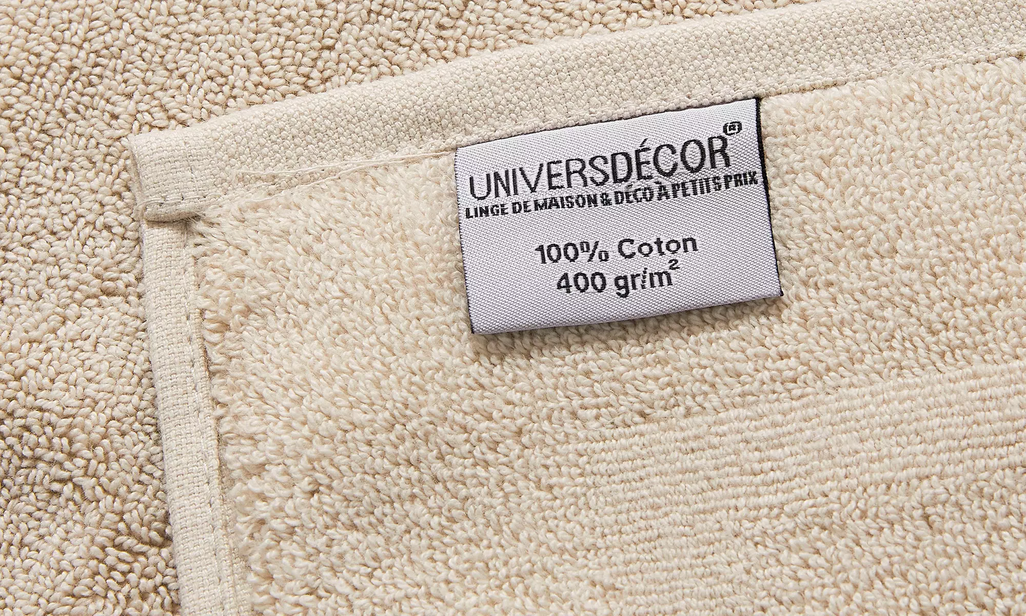 Tapis de bain en coton