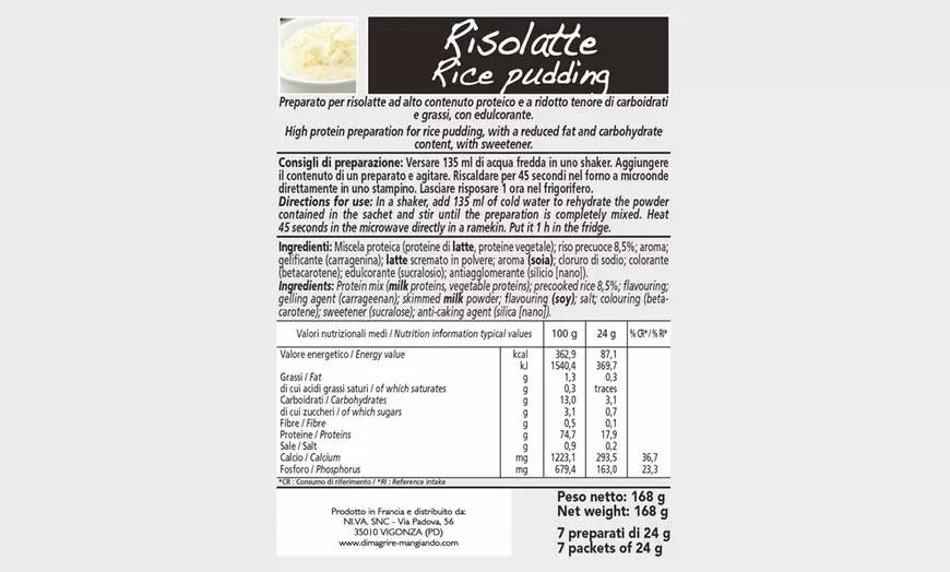 Image 23: Kits préparés pour le régime protéiné sans gluten
