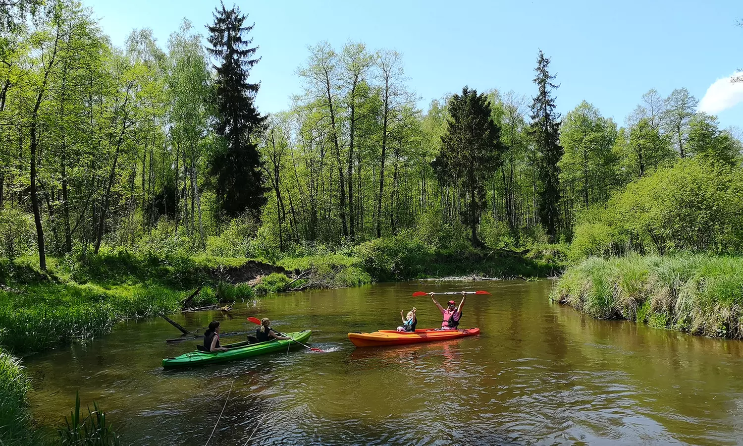 Do 15% zniżki na Kajaki - rekreacyjne w Kajakiem po Pilicy Szczekociny Przyłęk