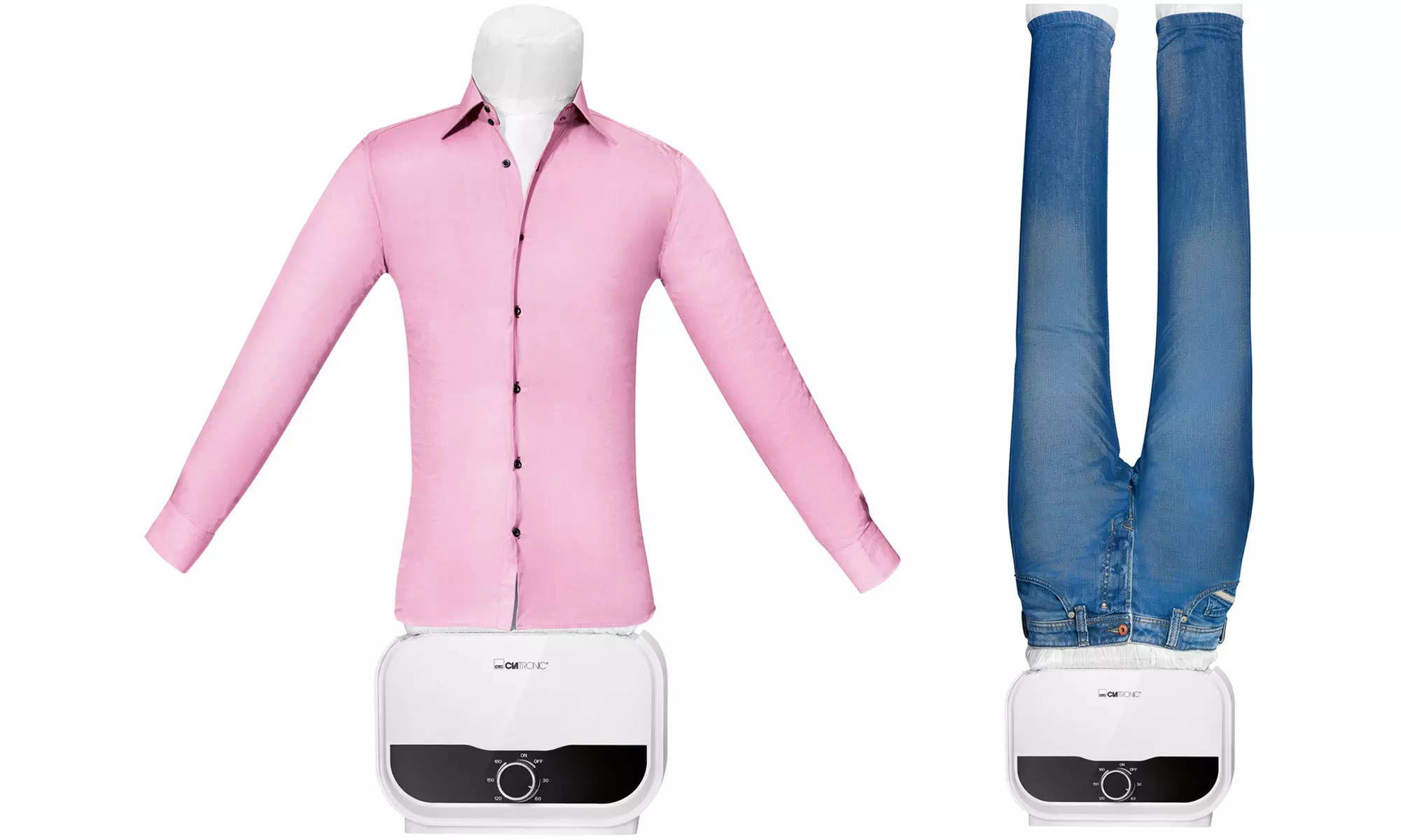 Mannequin de repassage Clatronic avec corps ajustable - Primary Image