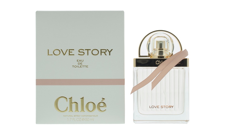 Image 1: Chloé Love Story Eau de Toilette 50ml