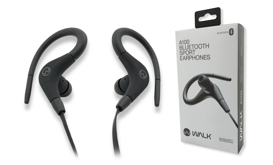 Image 1: Walk Audio Bluetooth Earphones