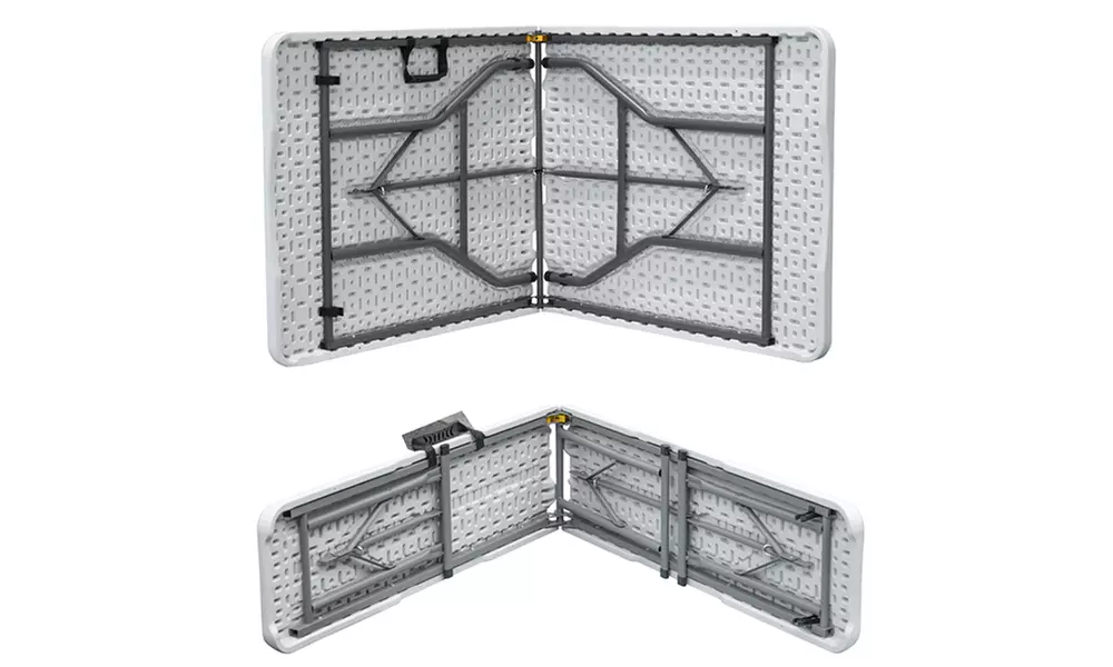 Ensemble de table pliante et bancs 6/8 places