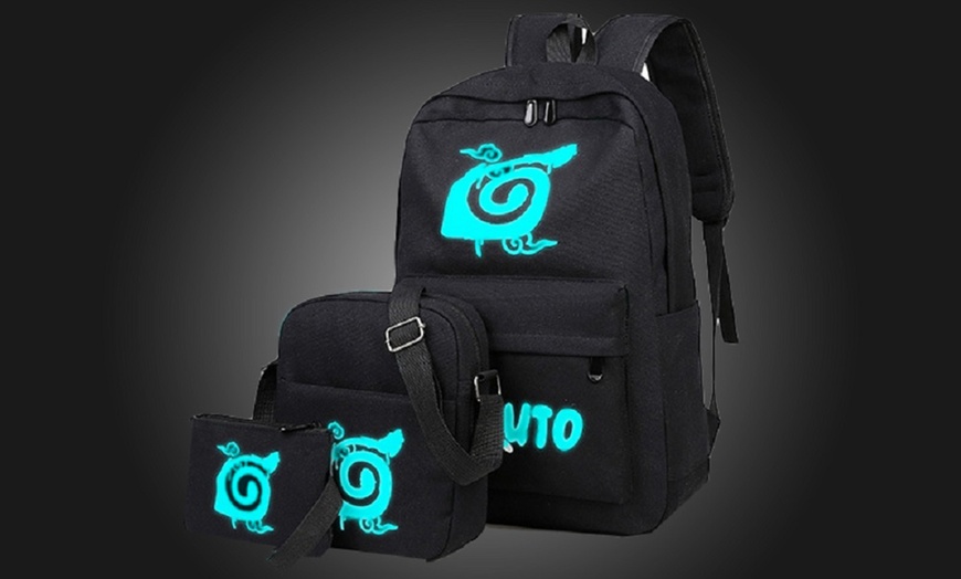 Image 8: Luminous Backpacks Three-Pc Set