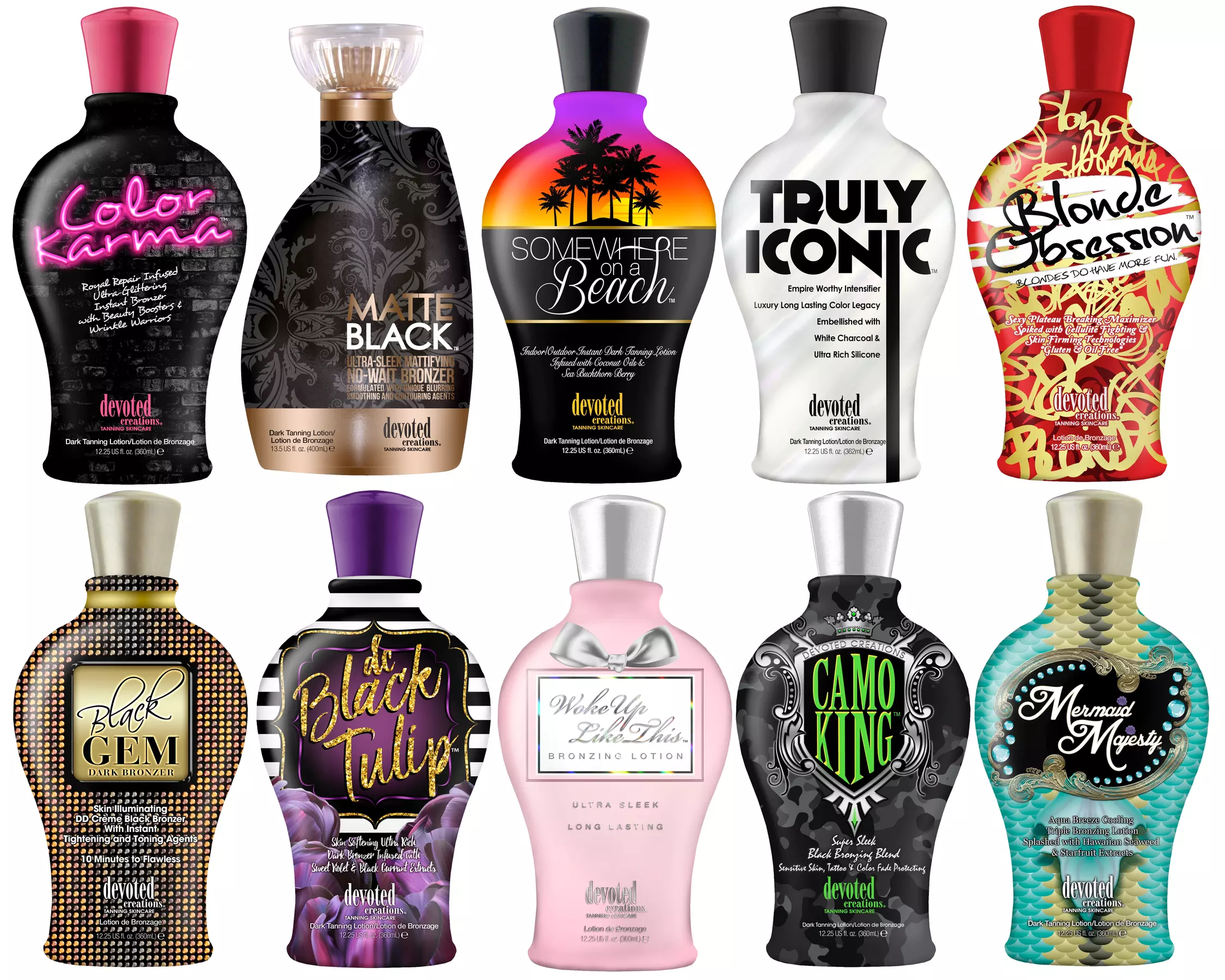 Devoted Creations Tanning Lotion Collection (1- or 2-Pack). Multiple Options. - Primary Image