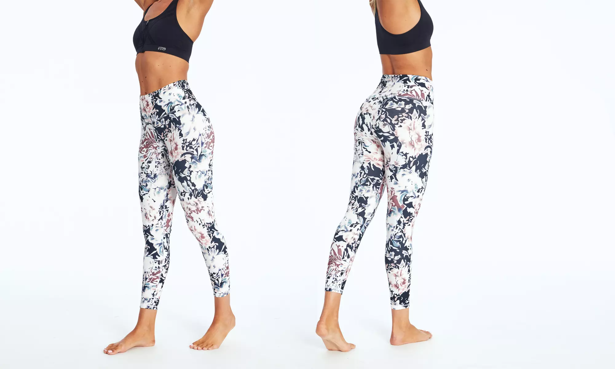 Marika Women's High-Waist Capri Camo Pattern Leggings - Second Medium