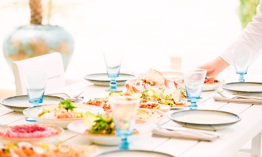 Image 4: Meal with Pool and Beach Access
