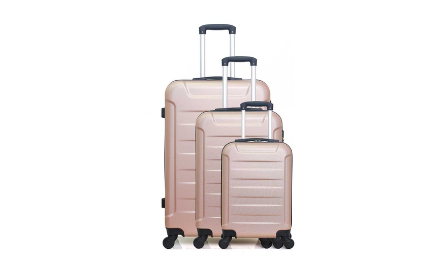 Image 11: Three Suitcases Set