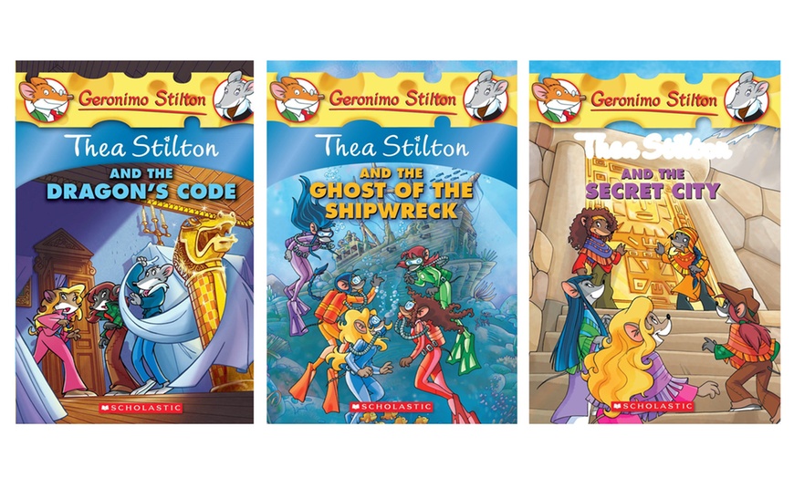 Image 2: 3-Pack Thea Stilton Books