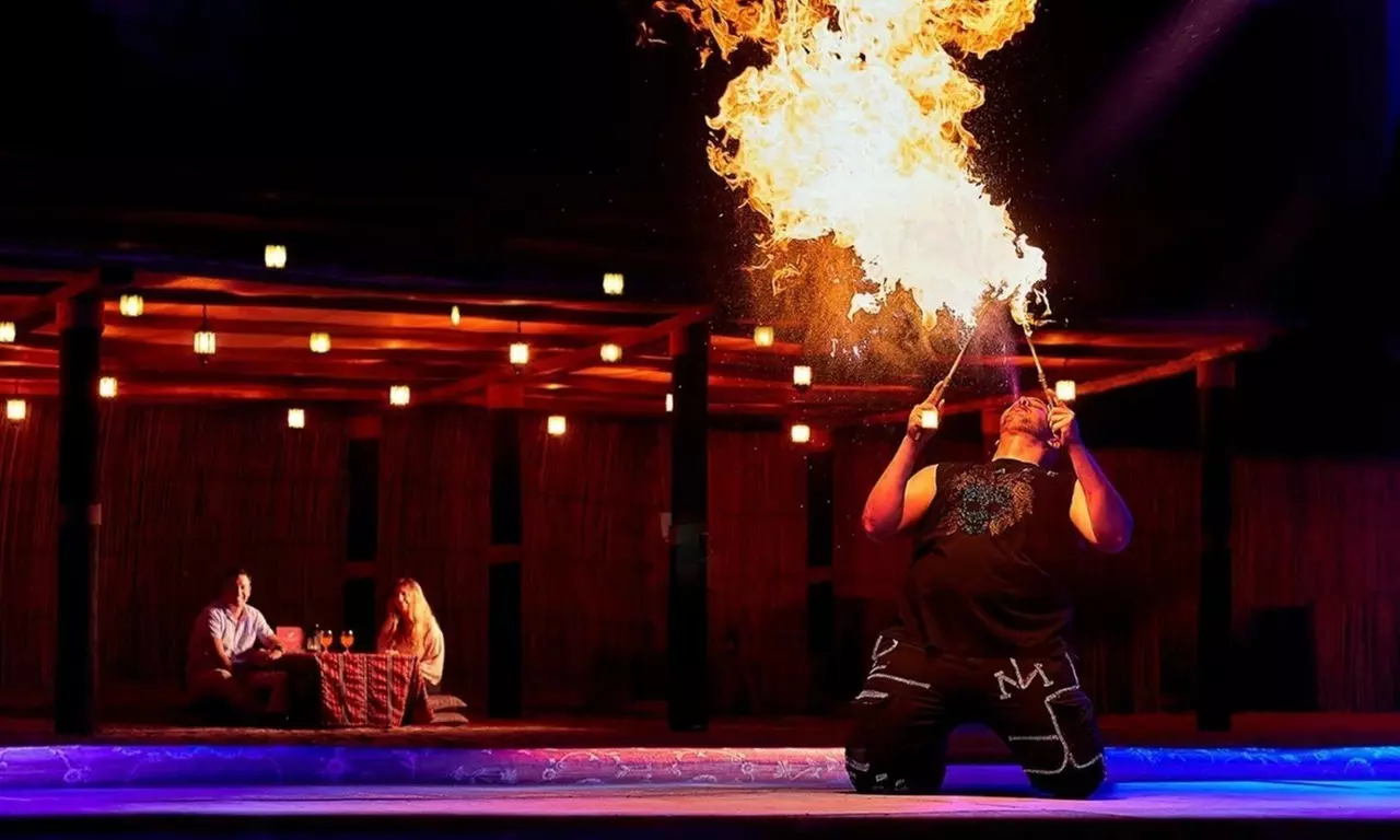 Desert Safari w/ Centralized Van w/ Optional 30-min Quad Bike, & More