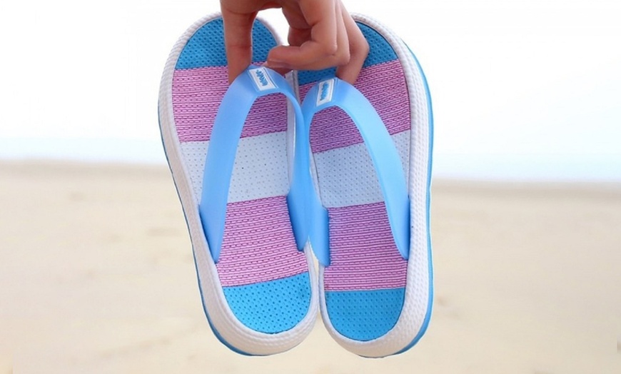 Image 6: Women's Beach Flip-Flops