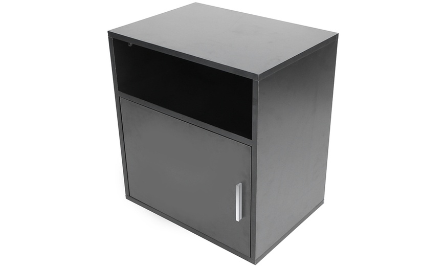 Image 4: MDF Mobile File Cabinet