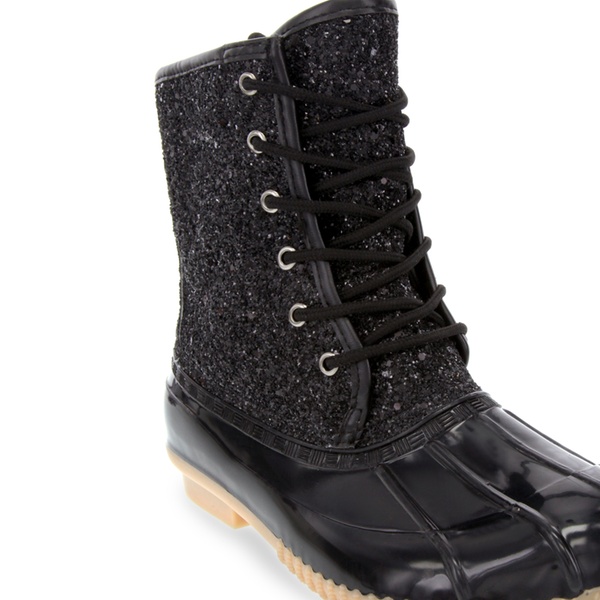 sugar women's skipper glitter duck boots