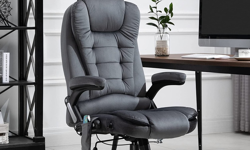 Image 22: Vinsetto Massage Office Chair