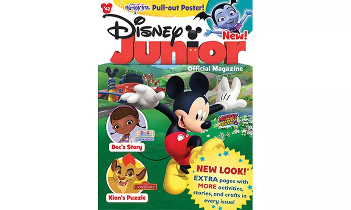Six Month or One Year Subscription to Disney Junior Magazine (Up to 43% Off) - Primary Image
