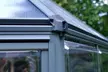 Palram Oasis Gewächshaus Hexagonal aus rostresistentem Aluminium mit 100% UV geschützten 4 mm Polycarbonat-Paneelen - Second Medium